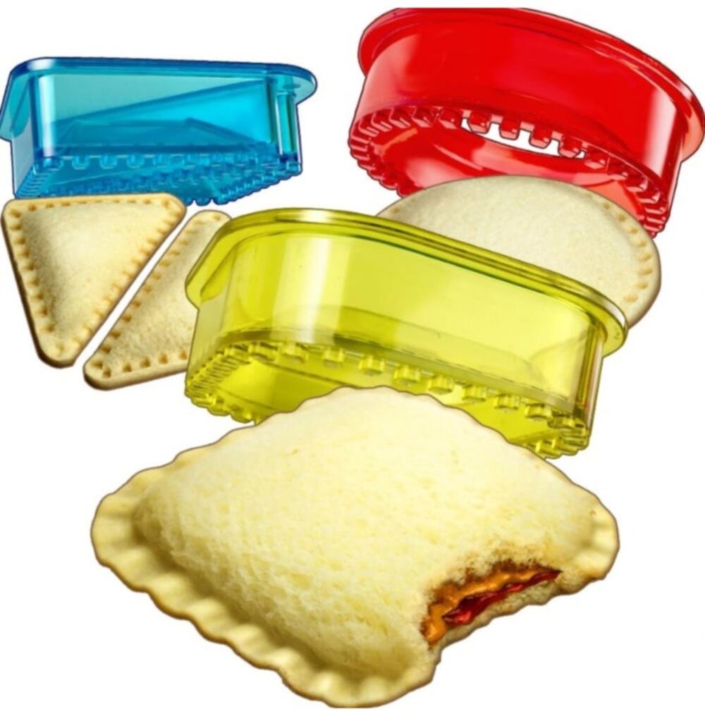 Savoychef Sandwich Cutter and Sealer - Red/Yellow/Blue